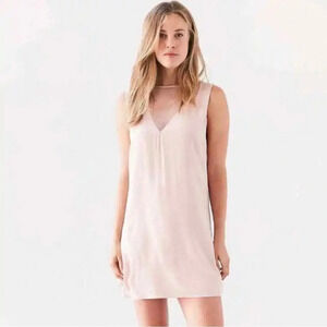 Urban outfitters blush mesh cut out shift party Dress Balletcore Romantic lolita